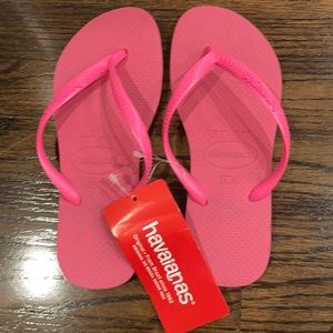 Pink havaianas flip flops !🩴🌸